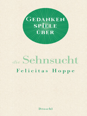 cover image of Gedankenspiele über die Sehnsucht